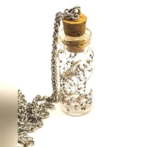 Glass Bottle Necklace